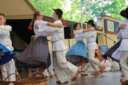 Fragment drugiego dnia 32. Przeglądu Dziecięcych Zespołów Folklorystycznych